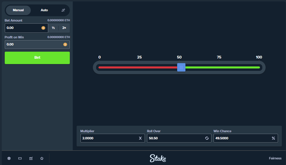 Stake Original Dice