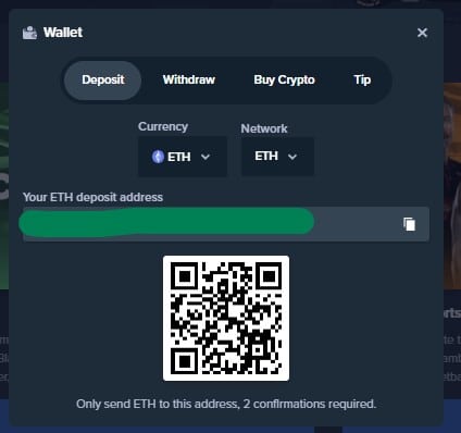 stake wallet deposit