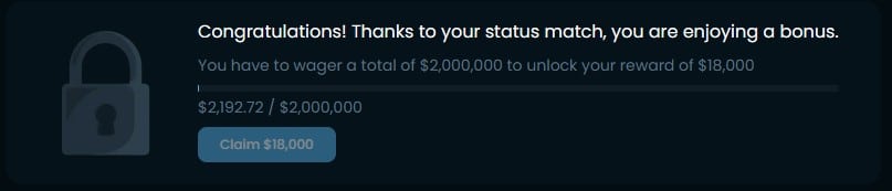 Winna VIP Status Bonus