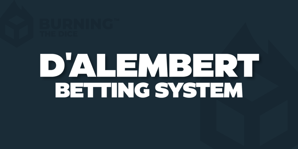 D'Alembert Betting System White