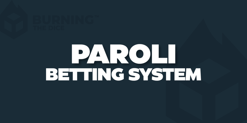 Paroli Betting System White