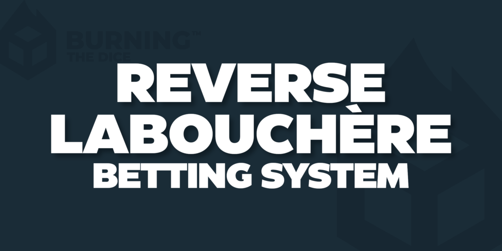 Reverse Labouchere Betting System White