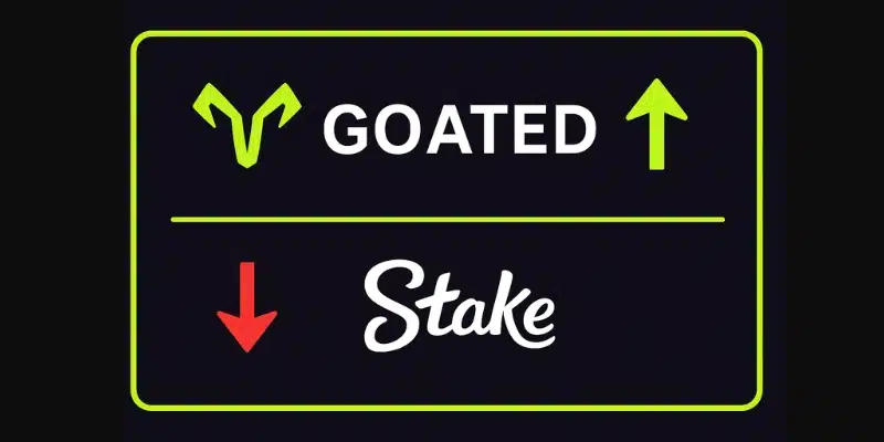 Goated over stake