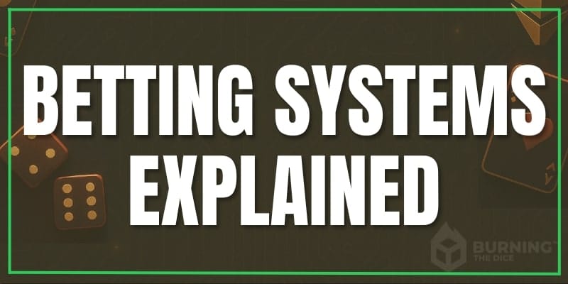 Betting systems explained burning the dice