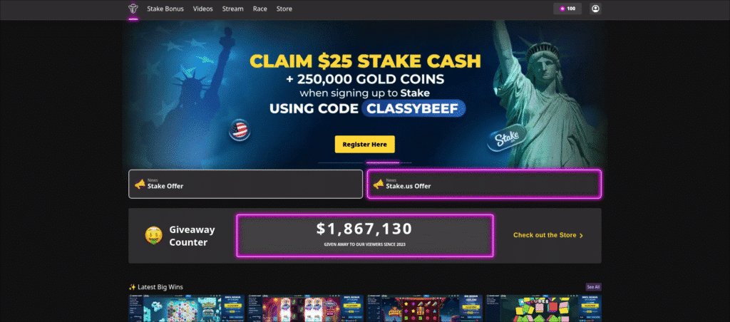 Classybeef.com Website