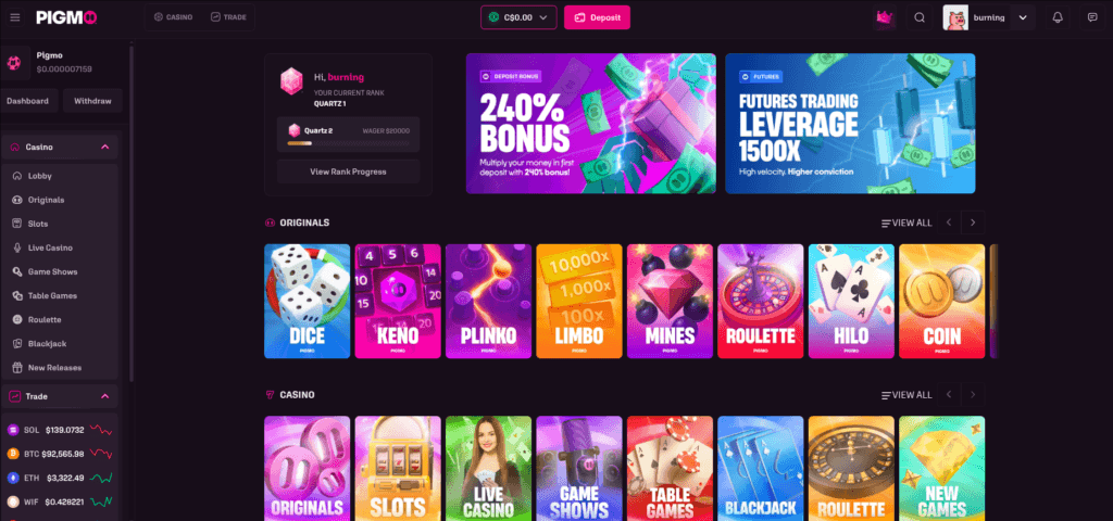 Pigmo Review BurningTheDice