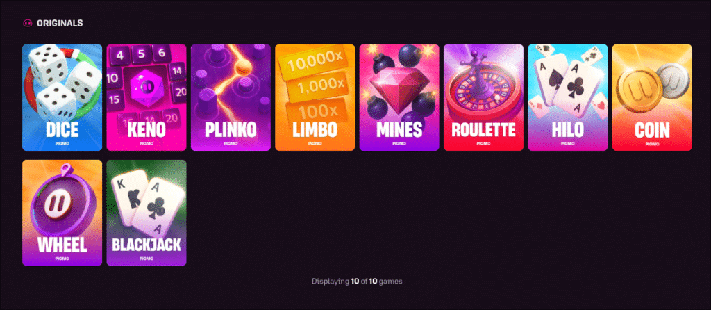 Pigmo Originals BurningTheDice