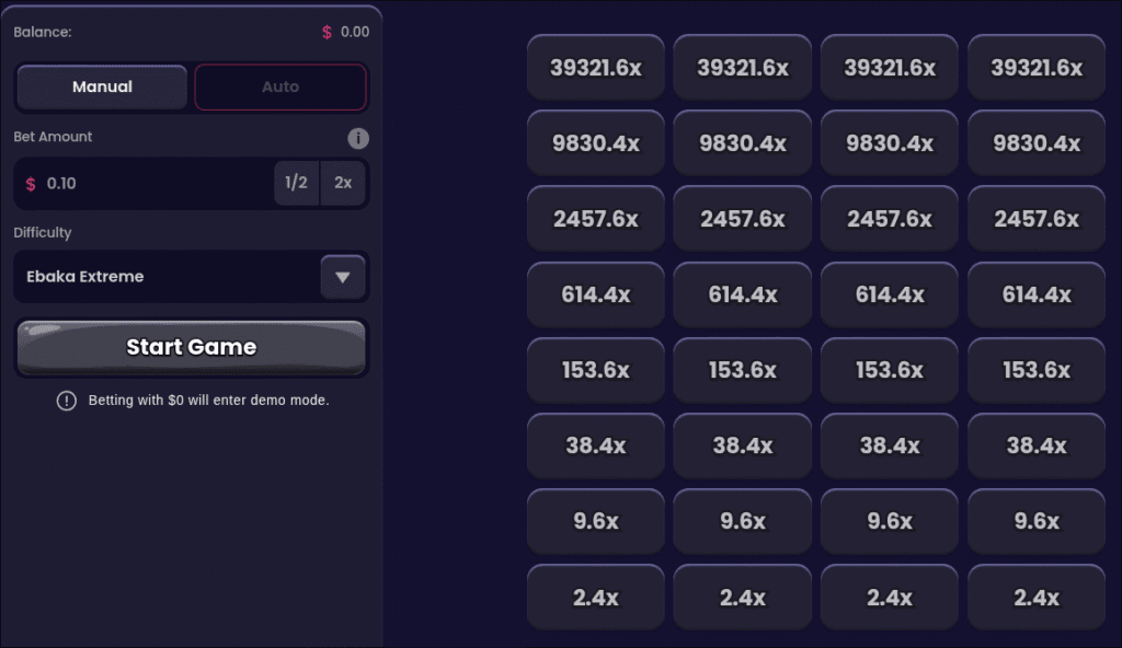 Menace Tower Ebaka Extreme 