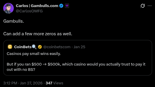Gambulls Payout