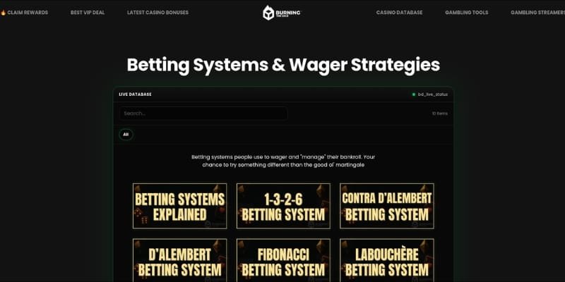 Betting systems