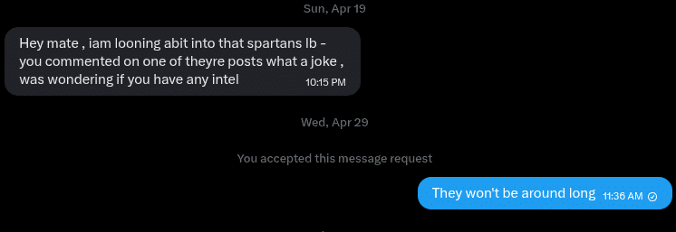 Spartans Early Signs